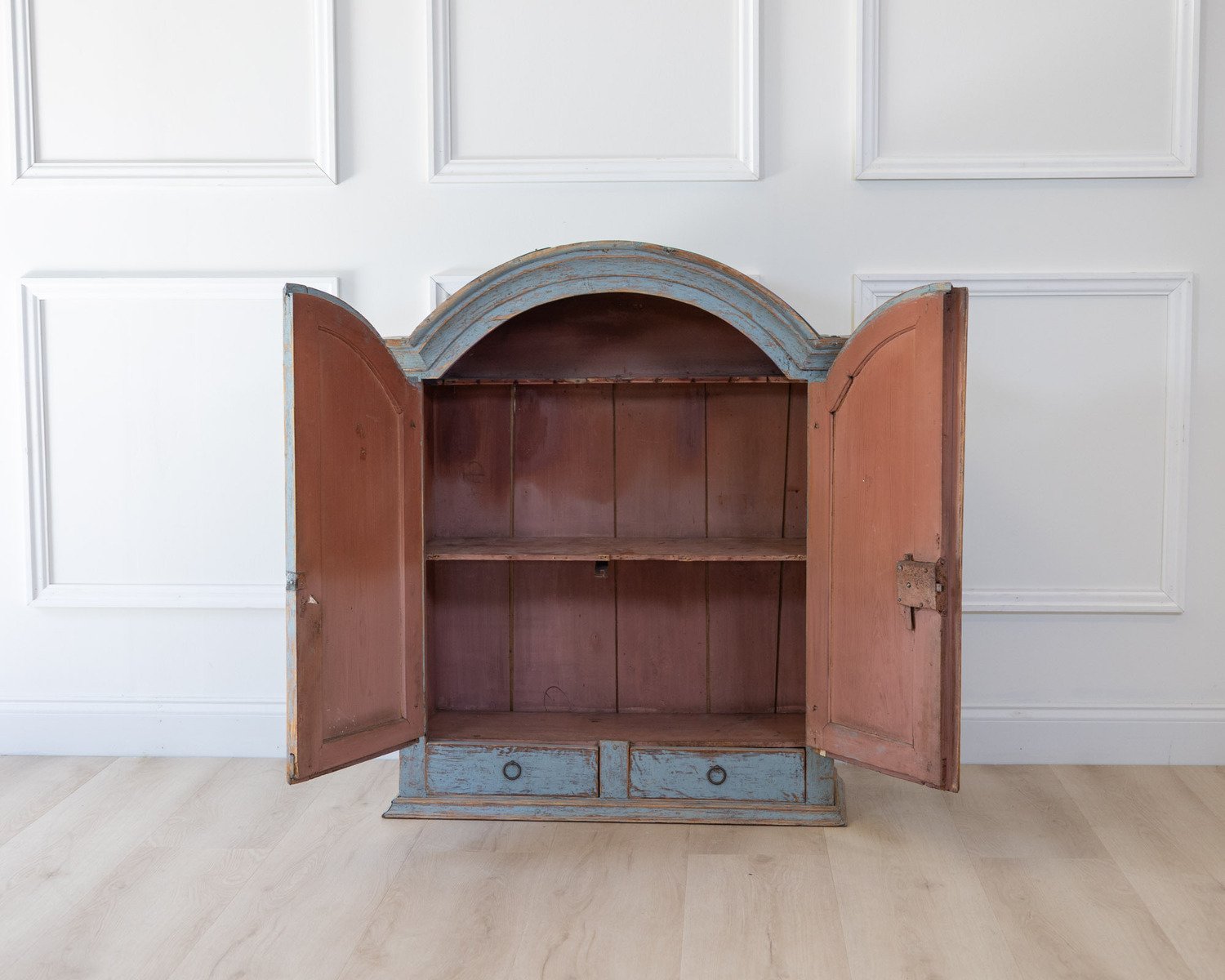 An early 19th century wall cabinet - JAA