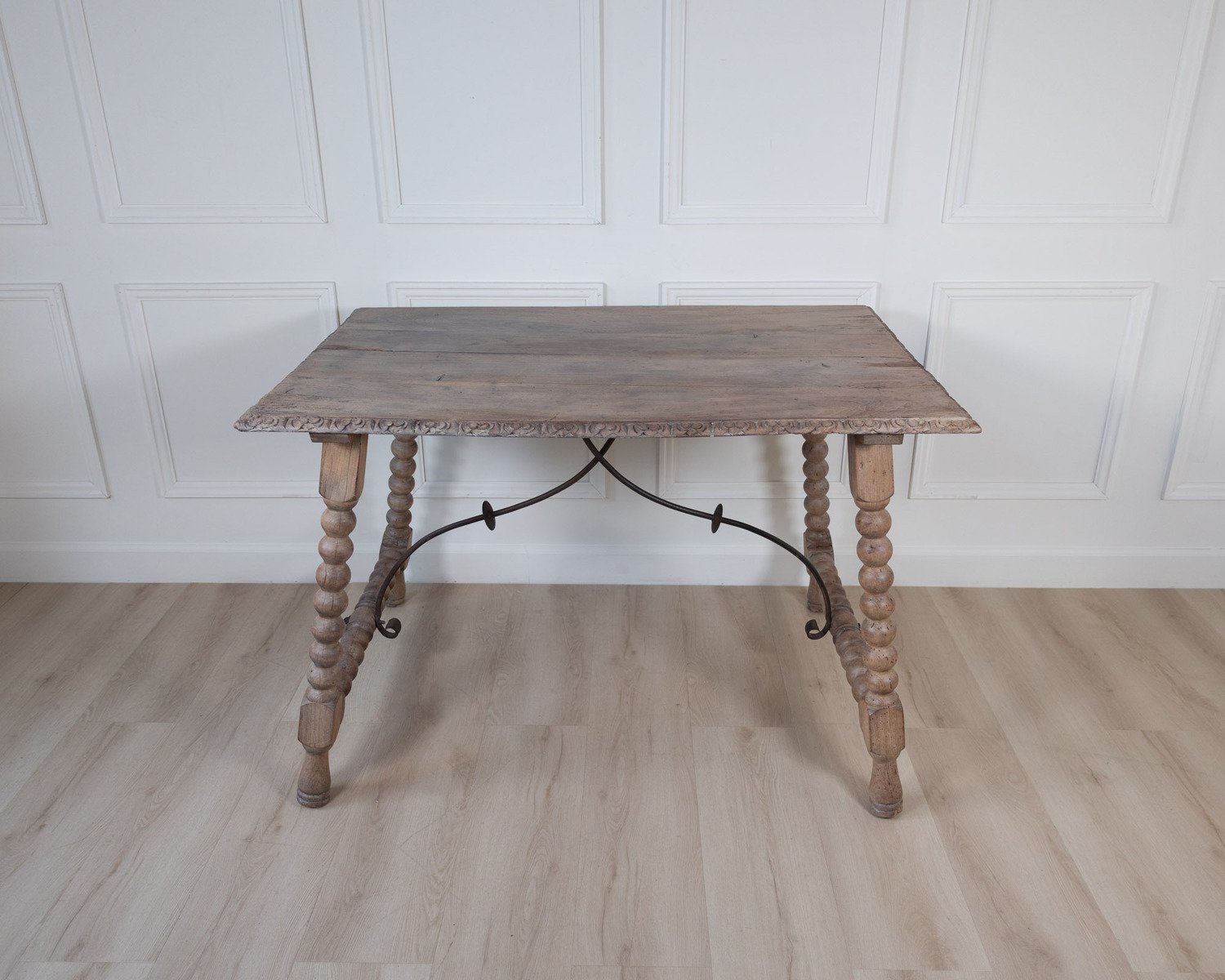 19th Century Spanish Walnut Table - JAA