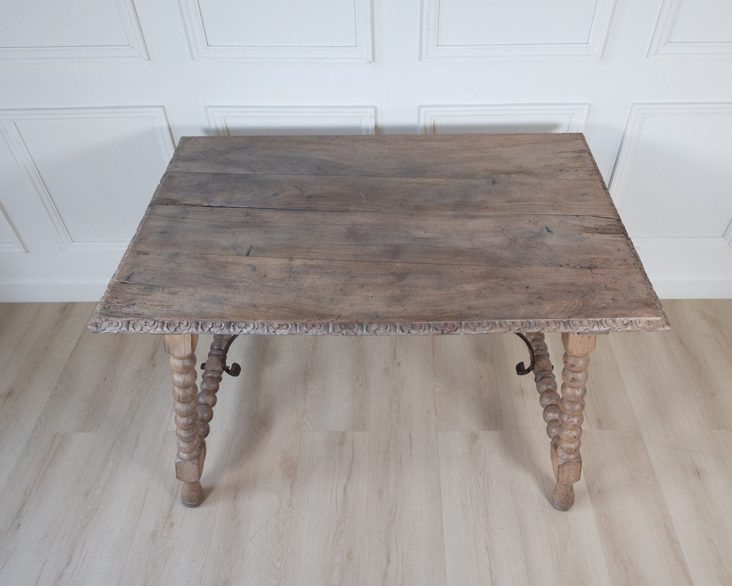19th Century Spanish Walnut Table - JAA