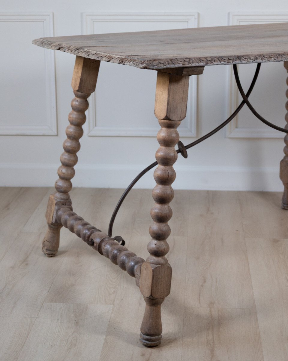 19th Century Spanish Walnut Table - JAA