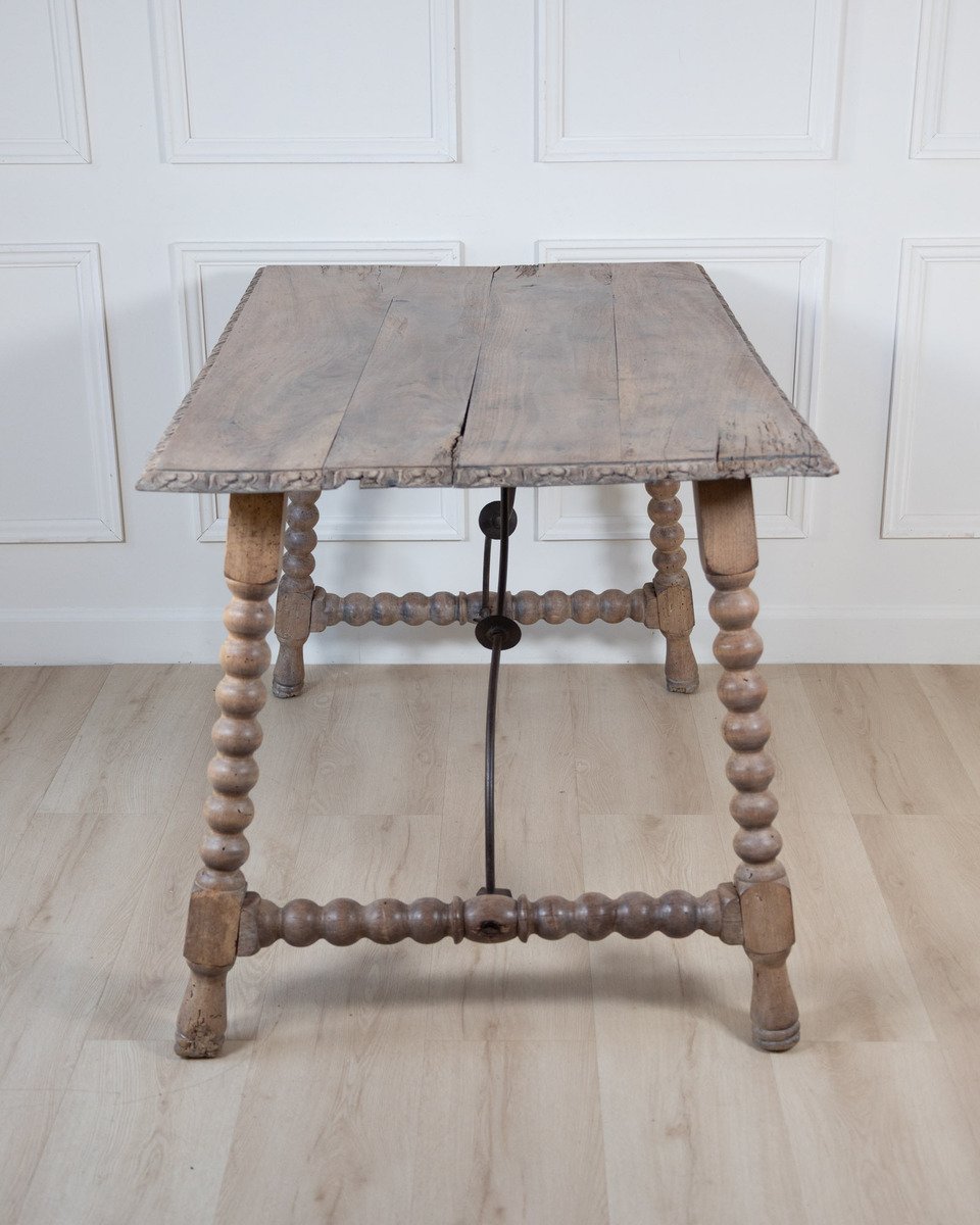 19th Century Spanish Walnut Table - JAA