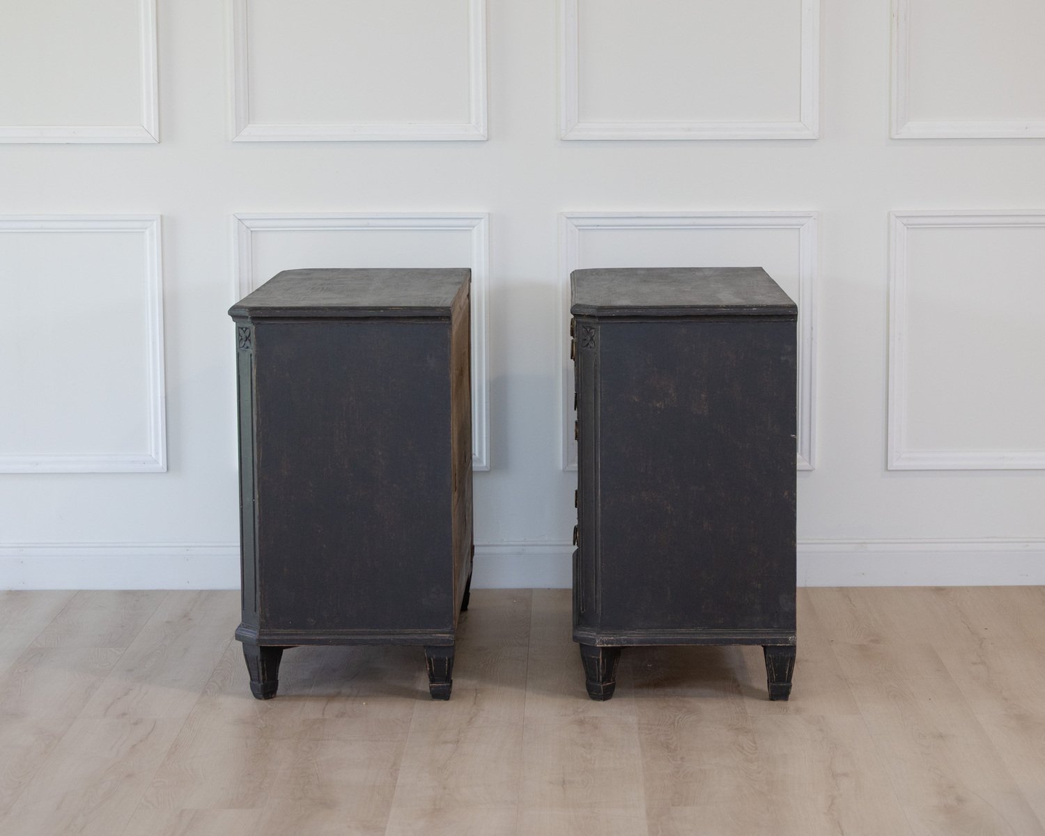 Late 20th Century Pair of Swedish Chests of Drawers - JAA