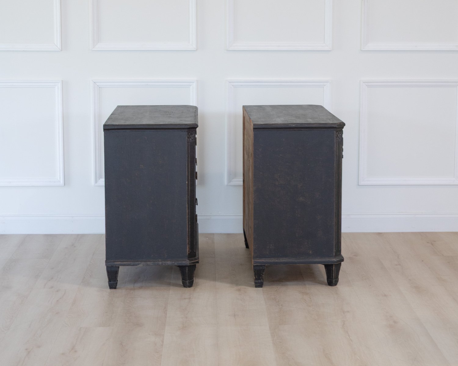 Late 20th Century Pair of Swedish Chests of Drawers - JAA