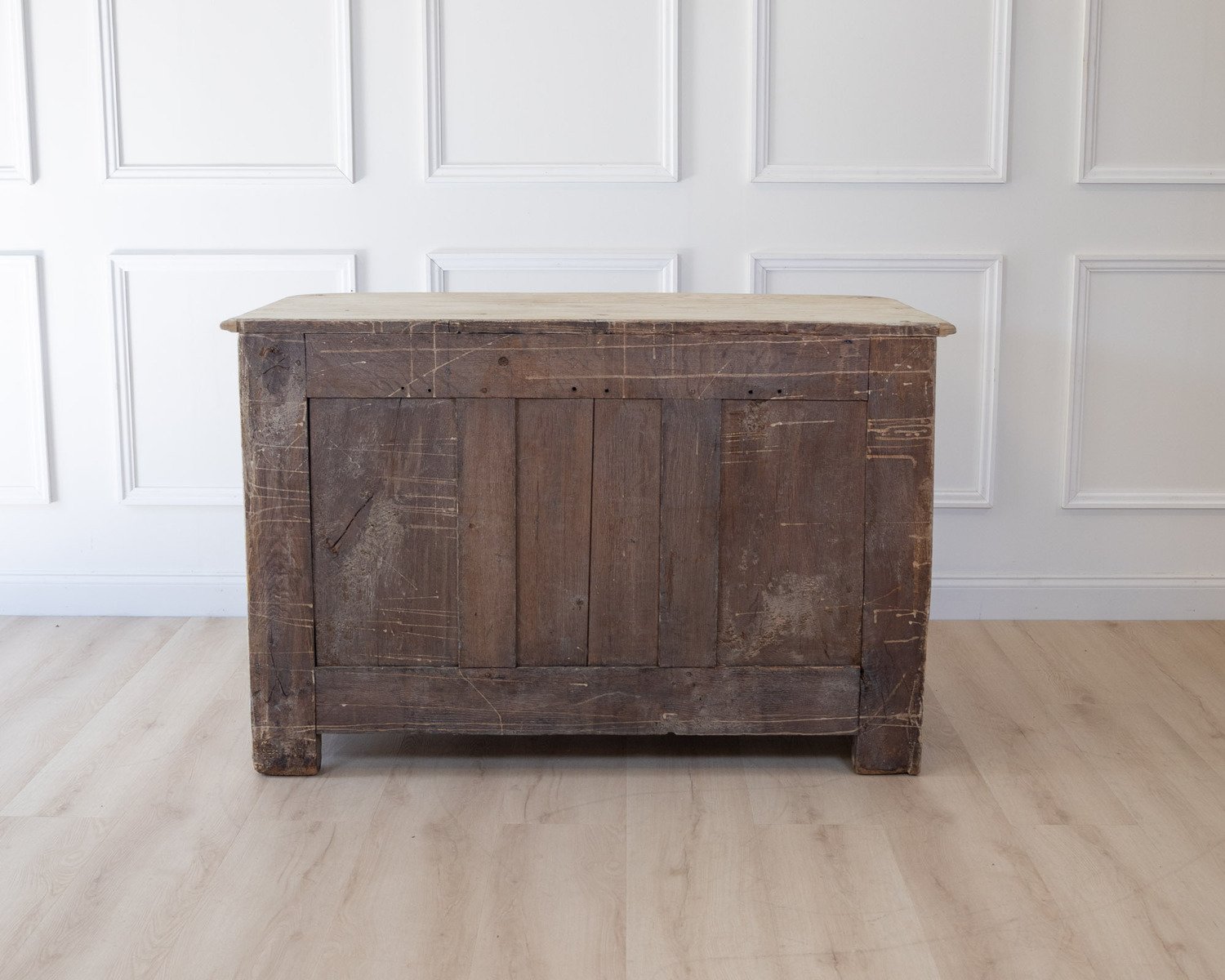 18th century oak chest of drawers - JAA