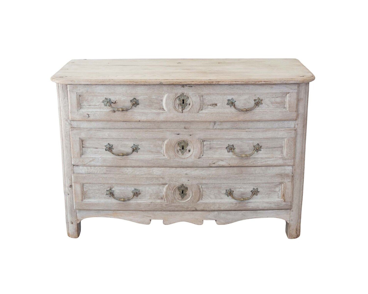 18th century oak chest of drawers
