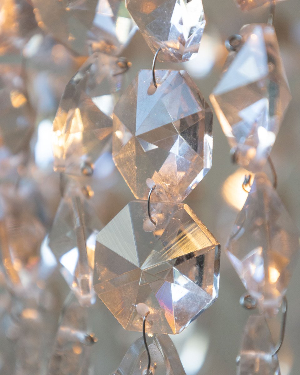Pair of French Crystal Lights - JAA