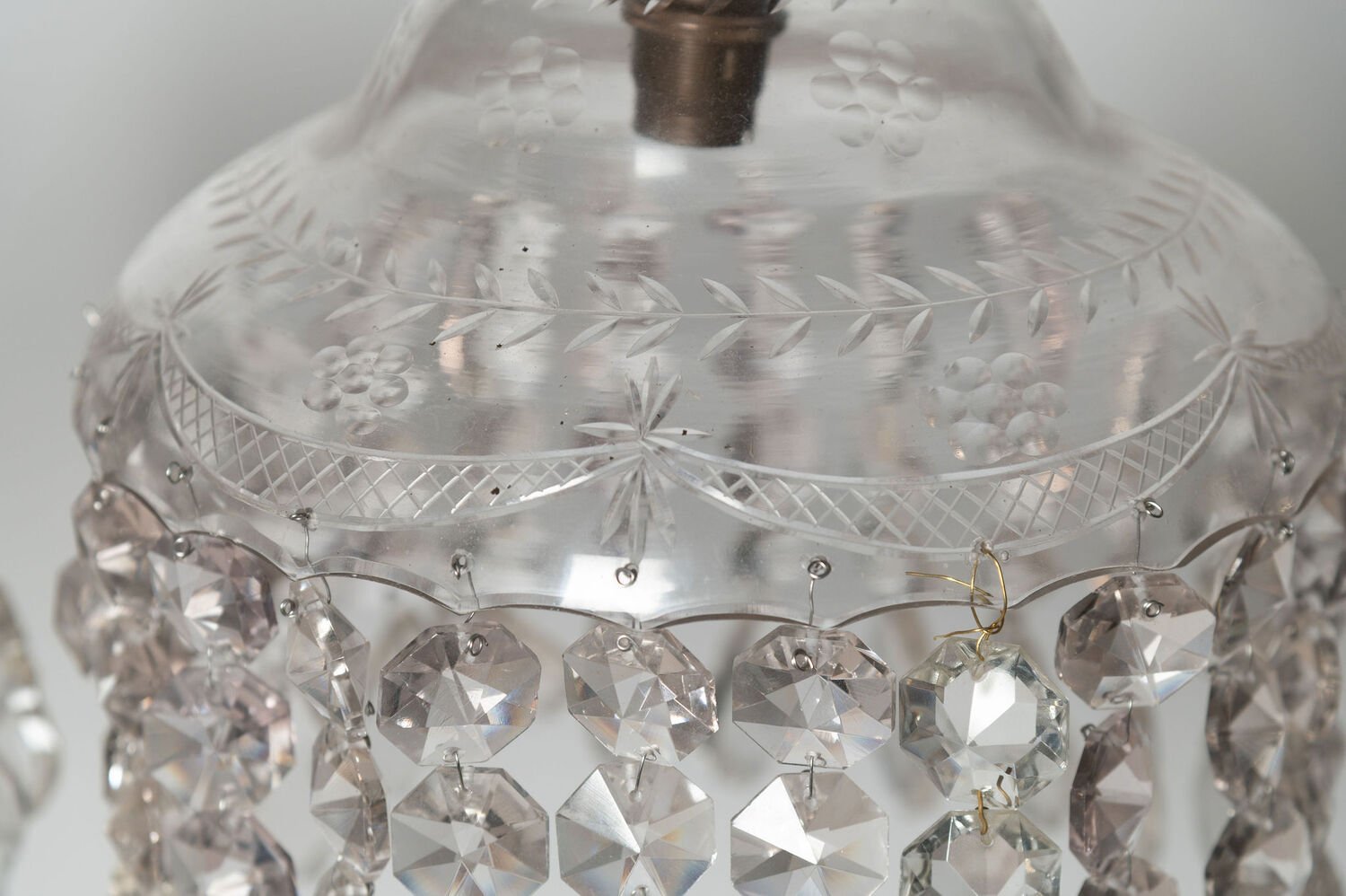 Pair of French Crystal Lights - JAA