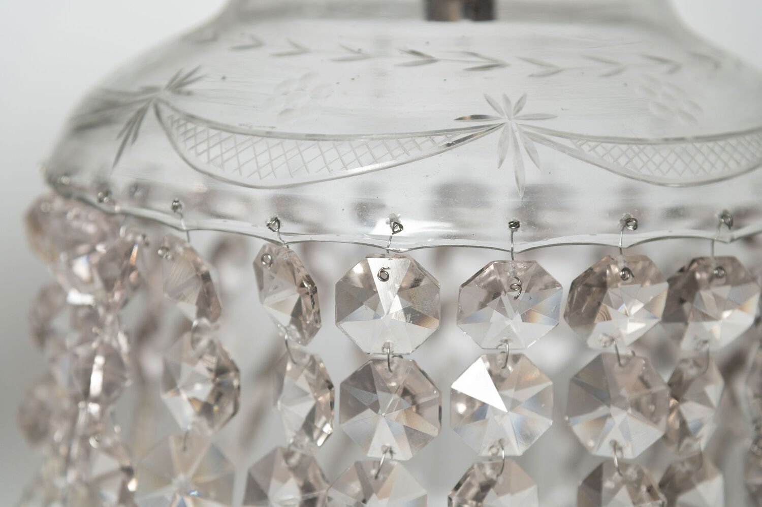 Pair of French Crystal Lights - JAA