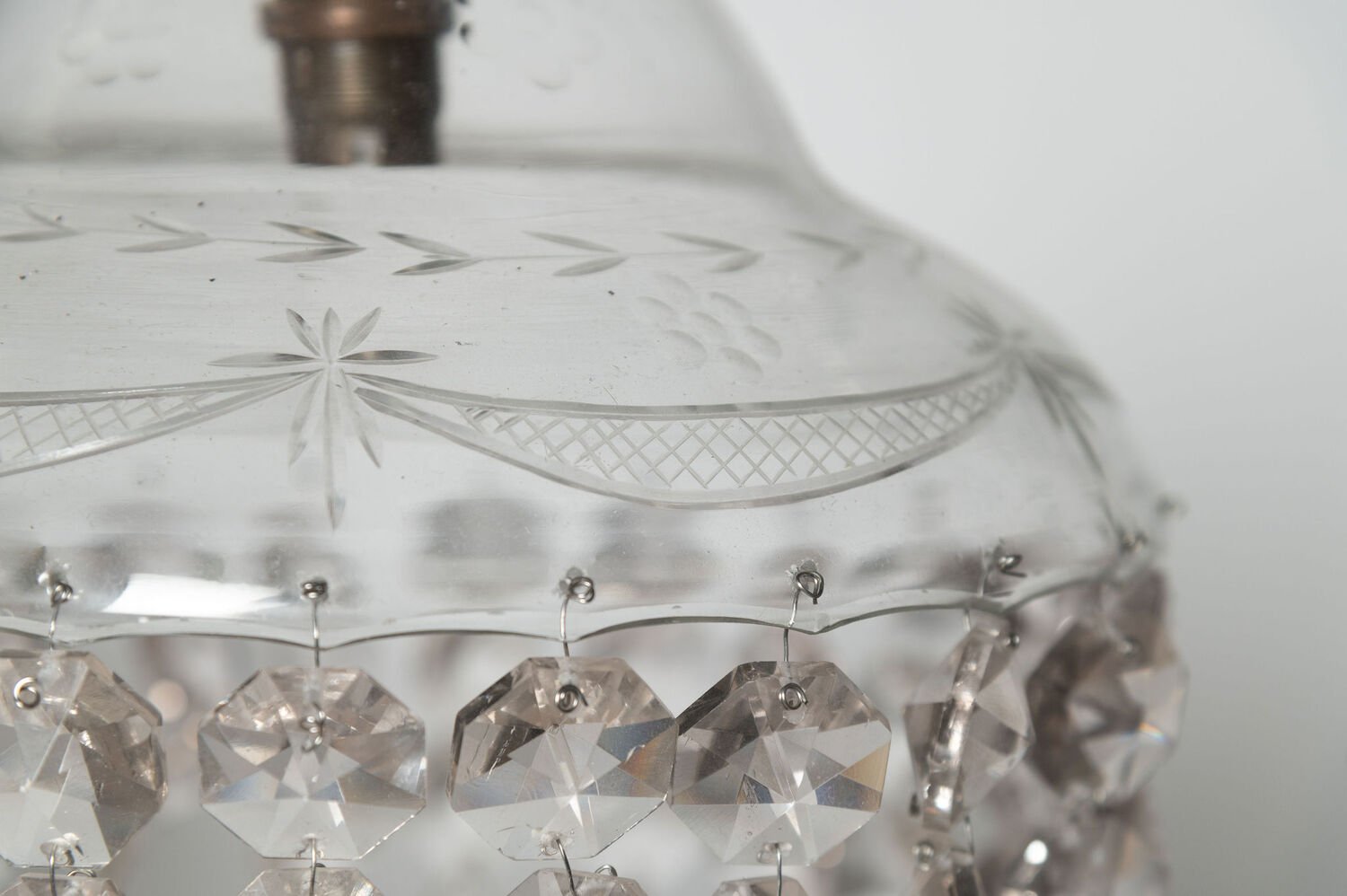 Pair of French Crystal Lights - JAA