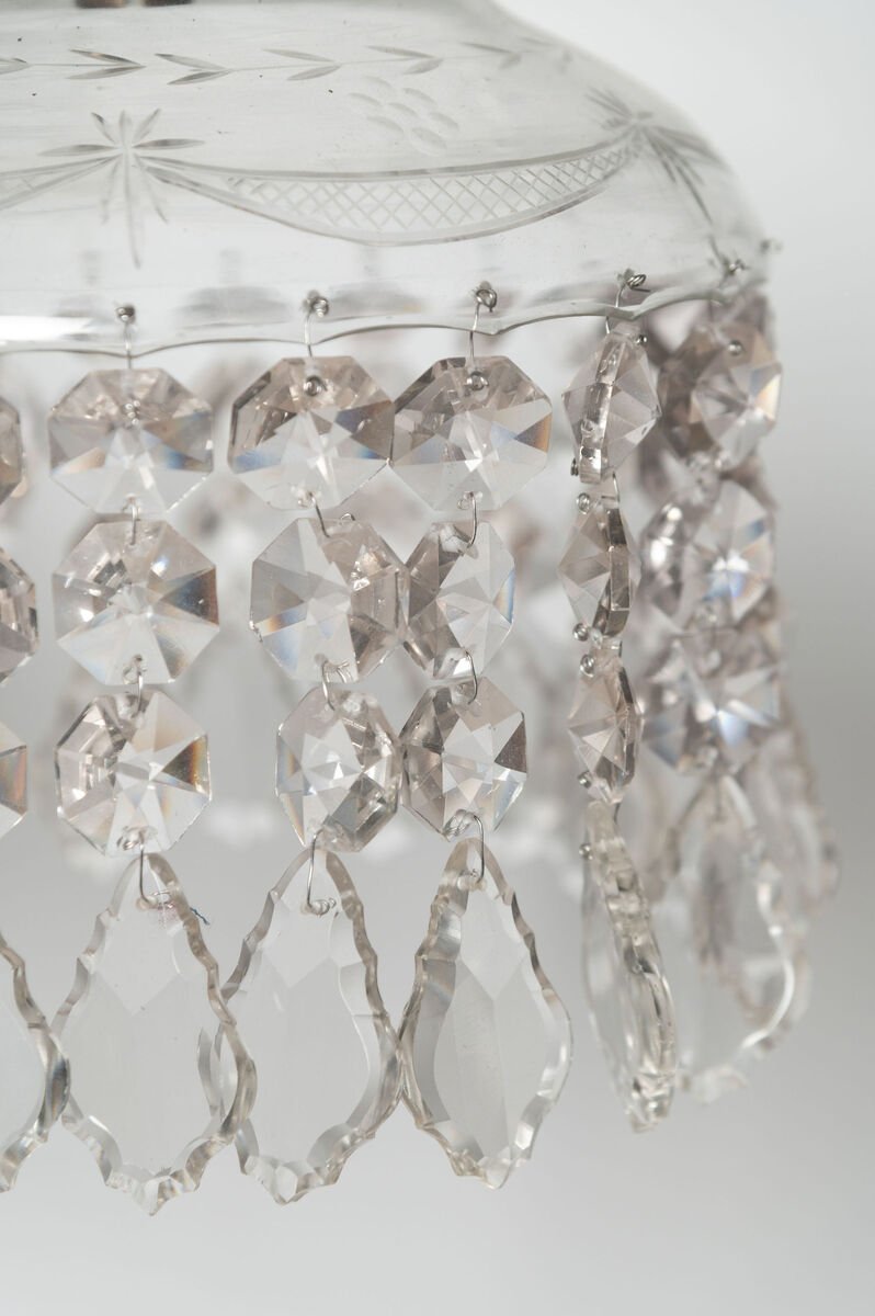 Pair of French Crystal Lights - JAA