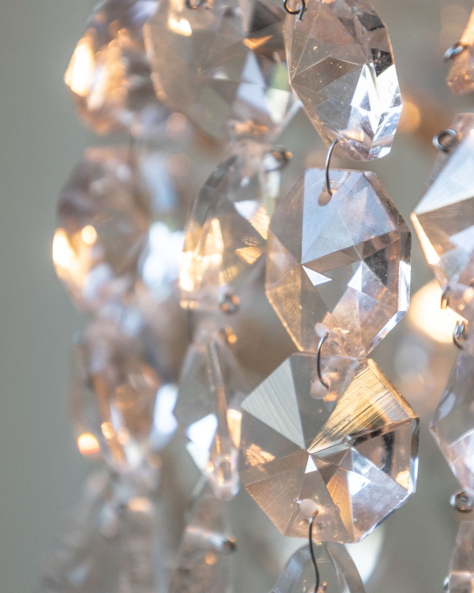 Pair of French Crystal Lights - JAA