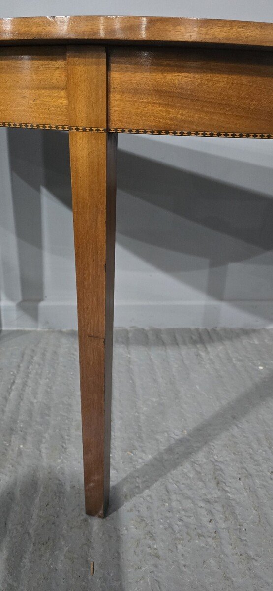 Fine Pair Regency Mahogany Console Tables - JAA
