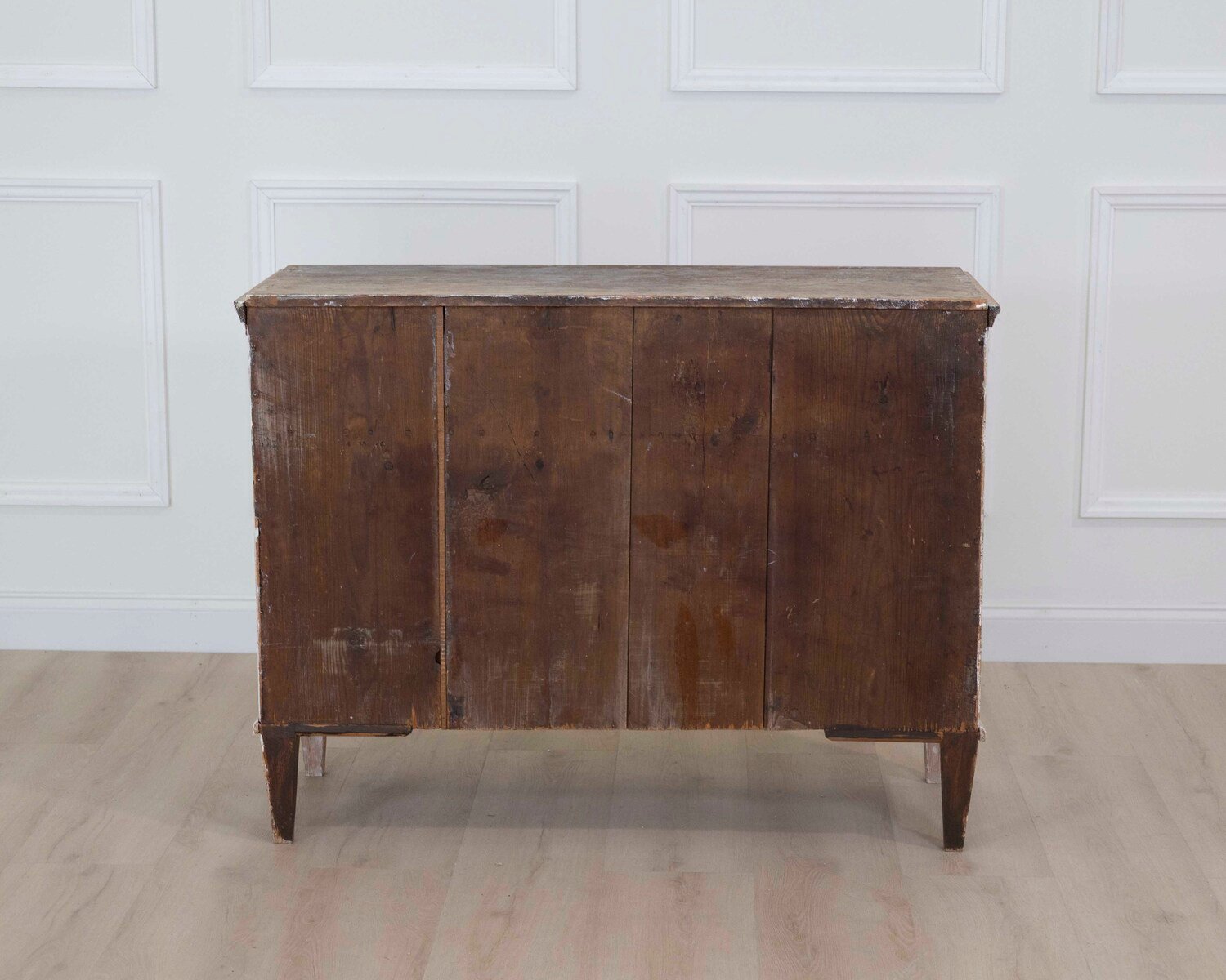 On Hold - Period Gustavian Commode with Original Painted Top, circa 1800 - JAA