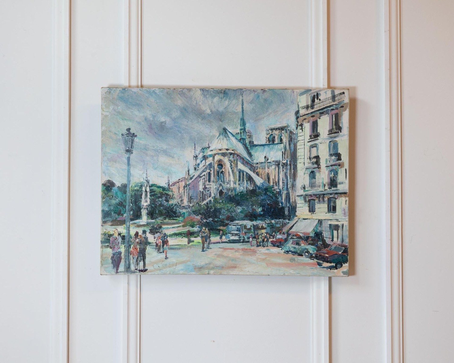 Paris Painting From The 60s - JAA