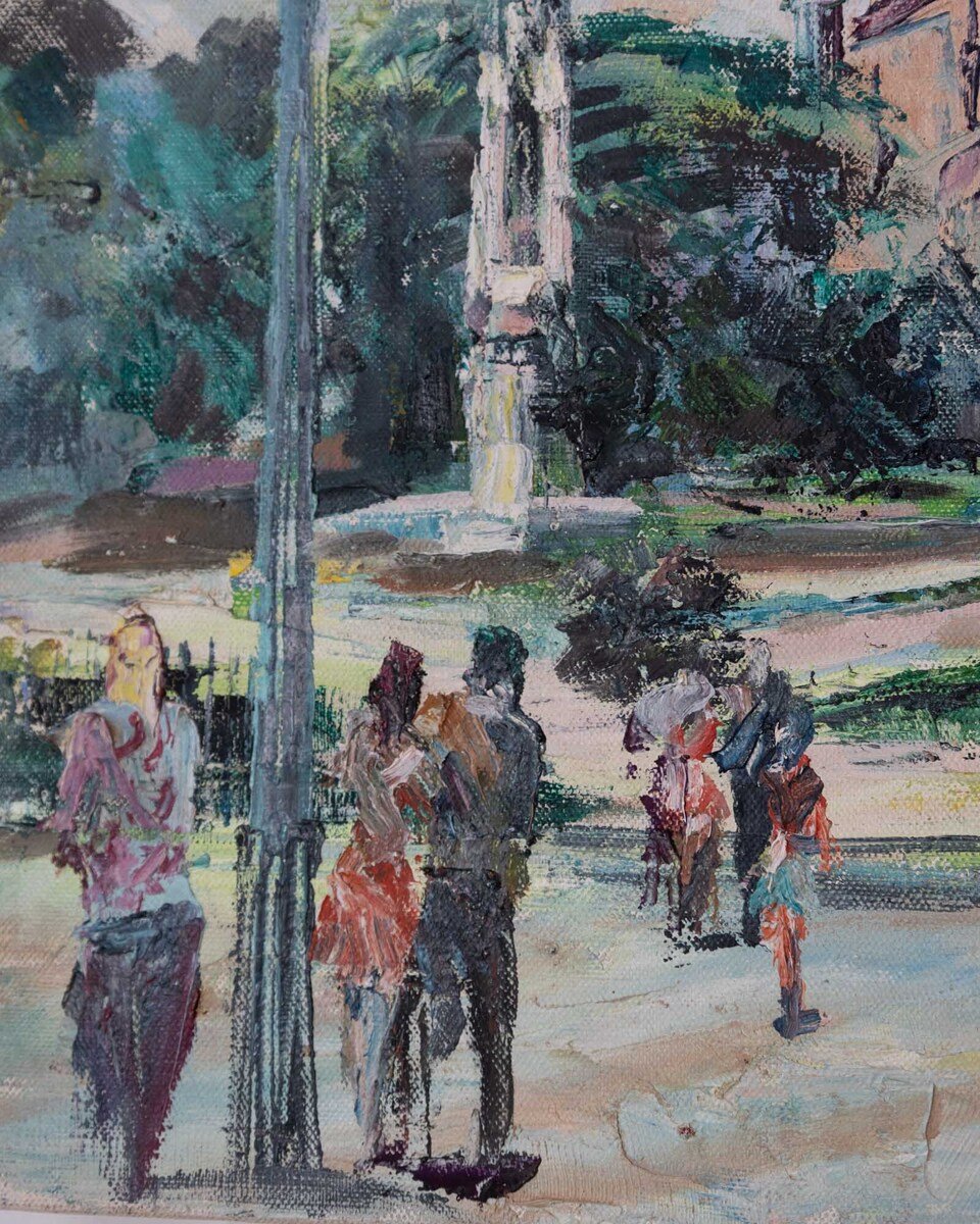Paris Painting From The 60s - JAA