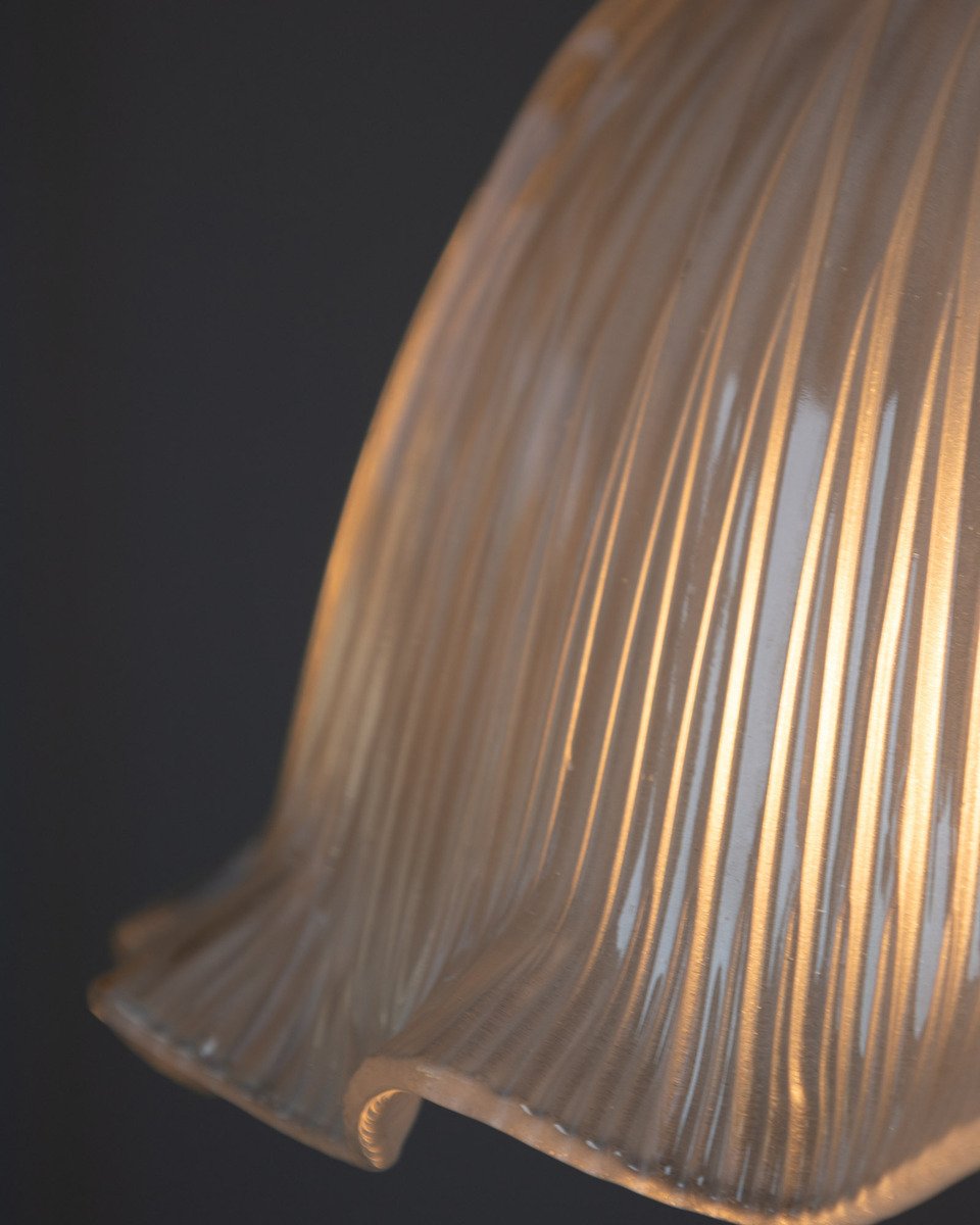 Pair of 20th Century Holophane Pendant Lights - JAA