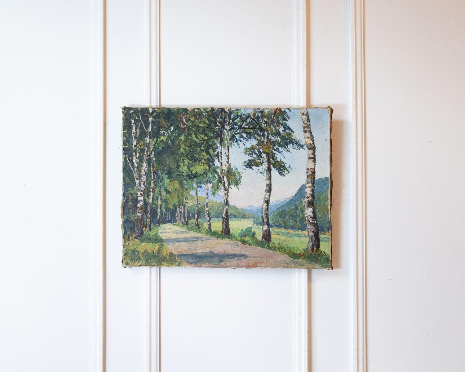 Poplars By Sohn Dated 1905 - JAA