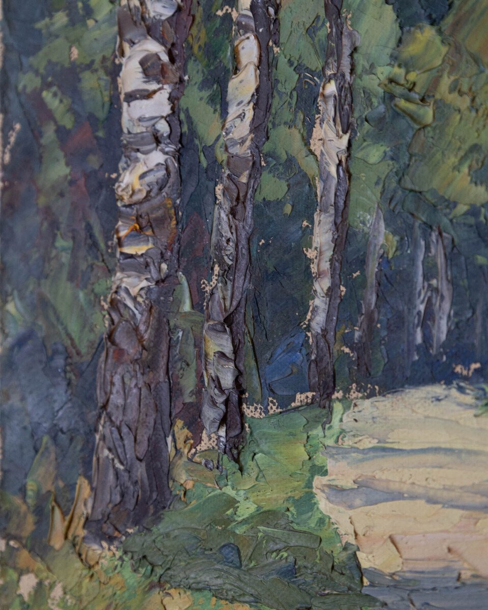 Poplars By Sohn Dated 1905 - JAA