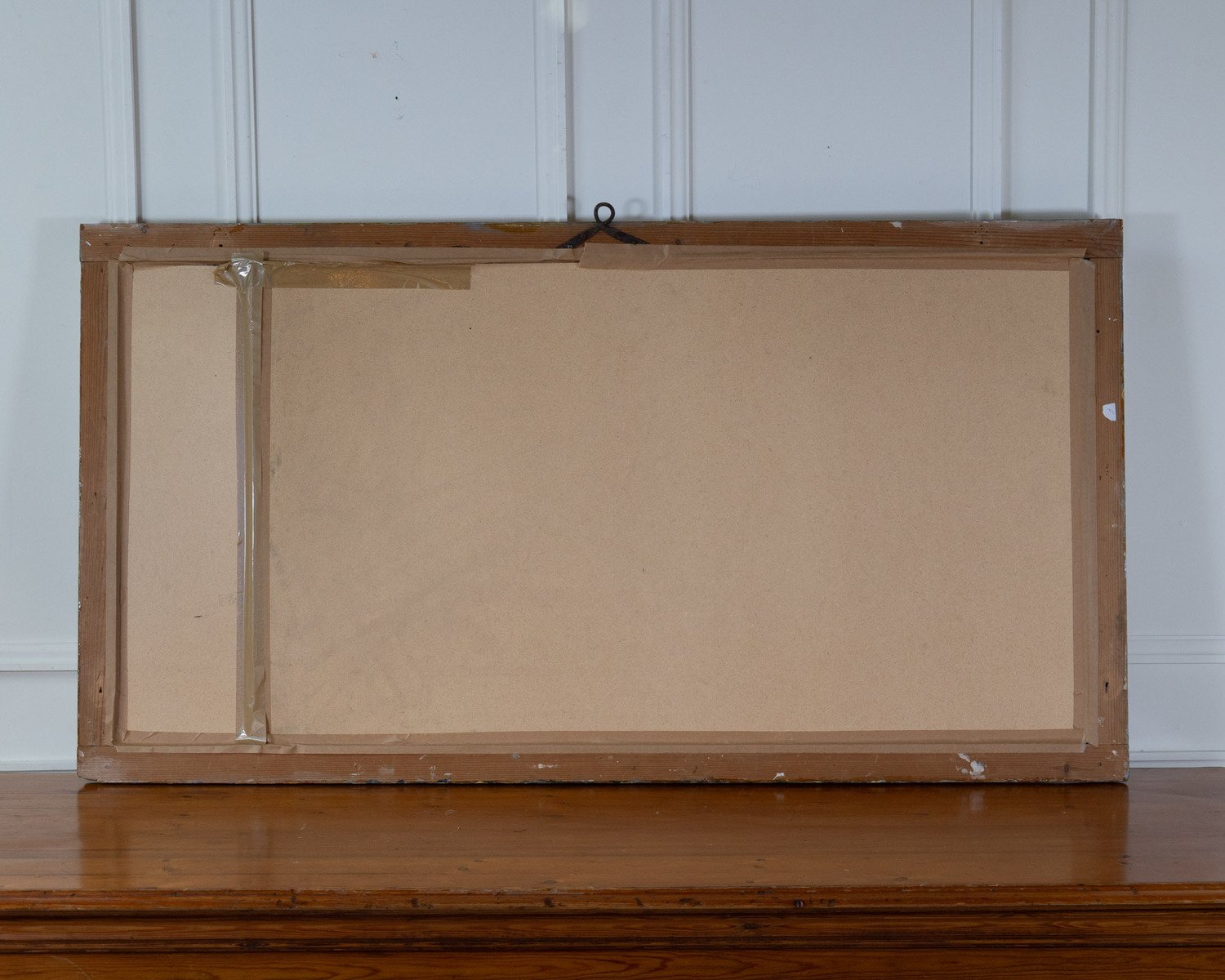 Large 19th Century Italian Faux Marble Painted Mirror - JAA