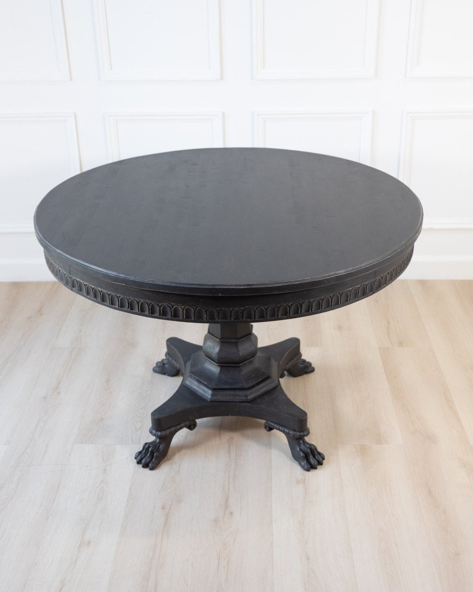 Swedish Round Center Table, circa 1840 - JAA