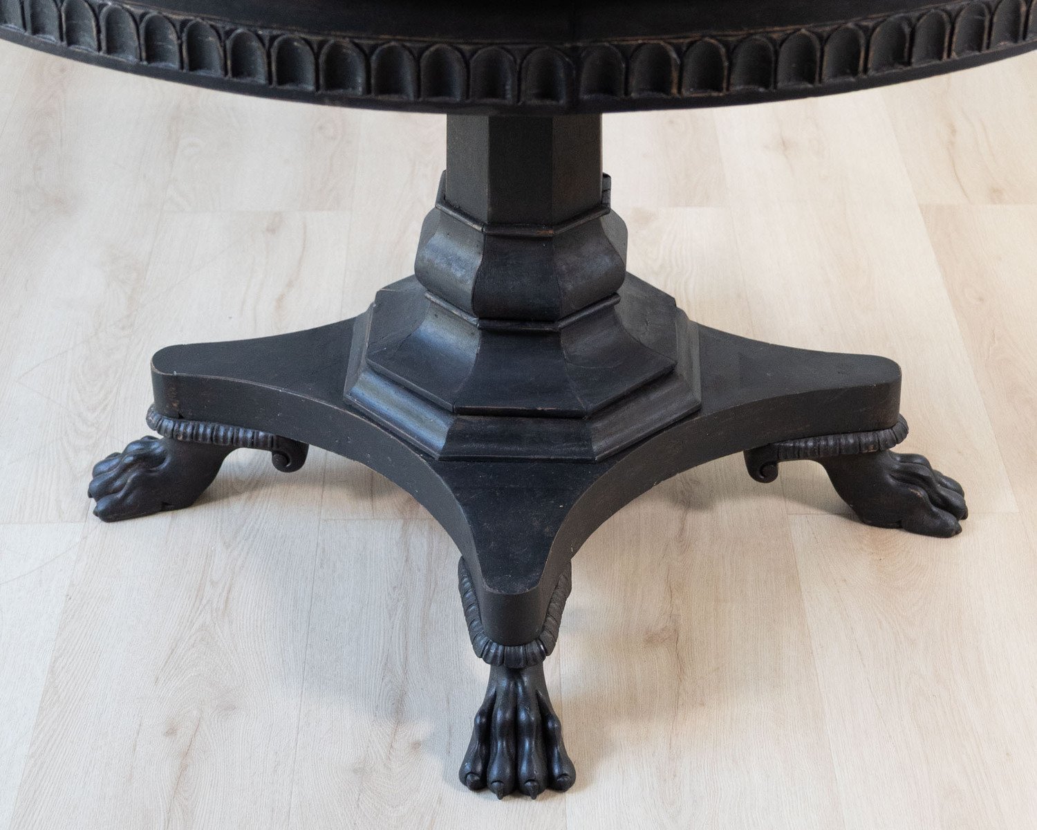 Swedish Round Center Table, circa 1840 - JAA