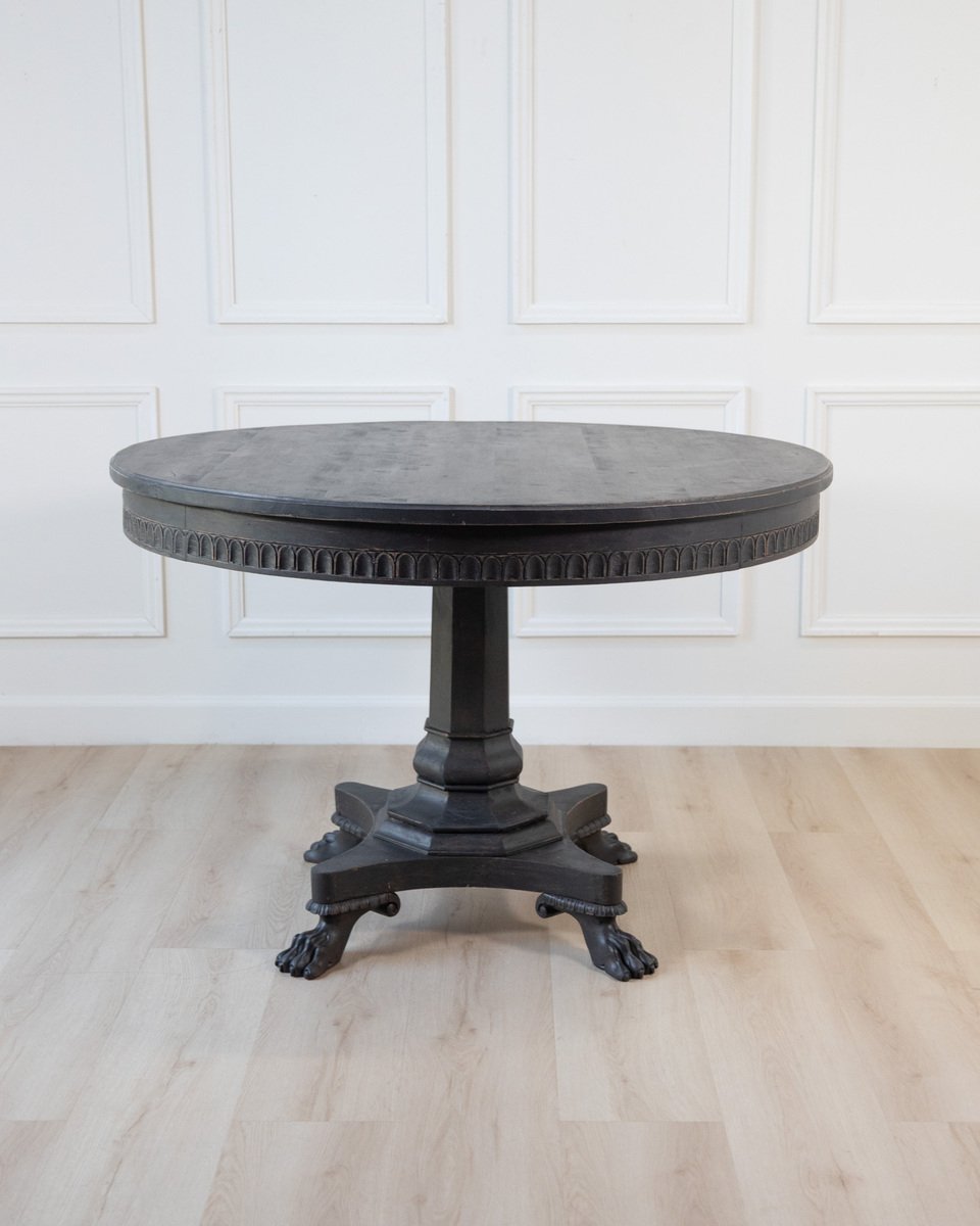 Swedish Round Center Table, circa 1840 - JAA
