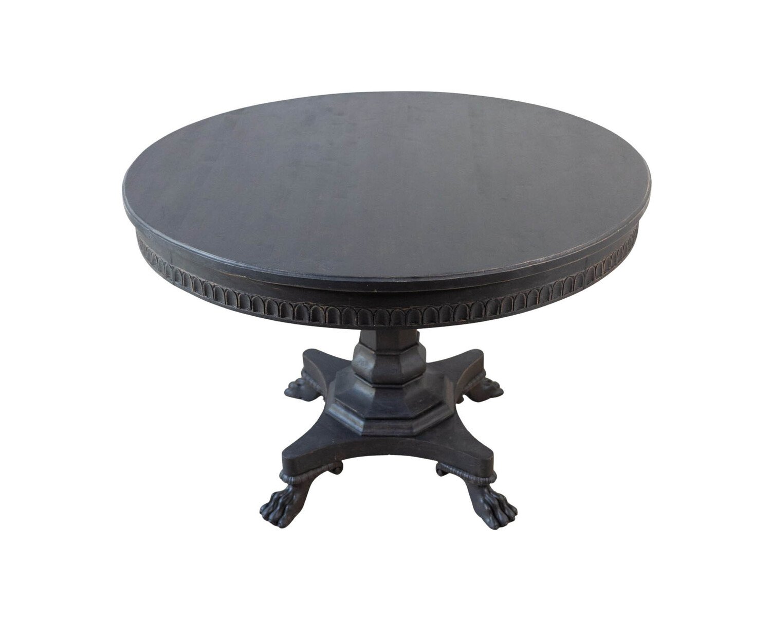 Swedish Round Center Table, circa 1840
