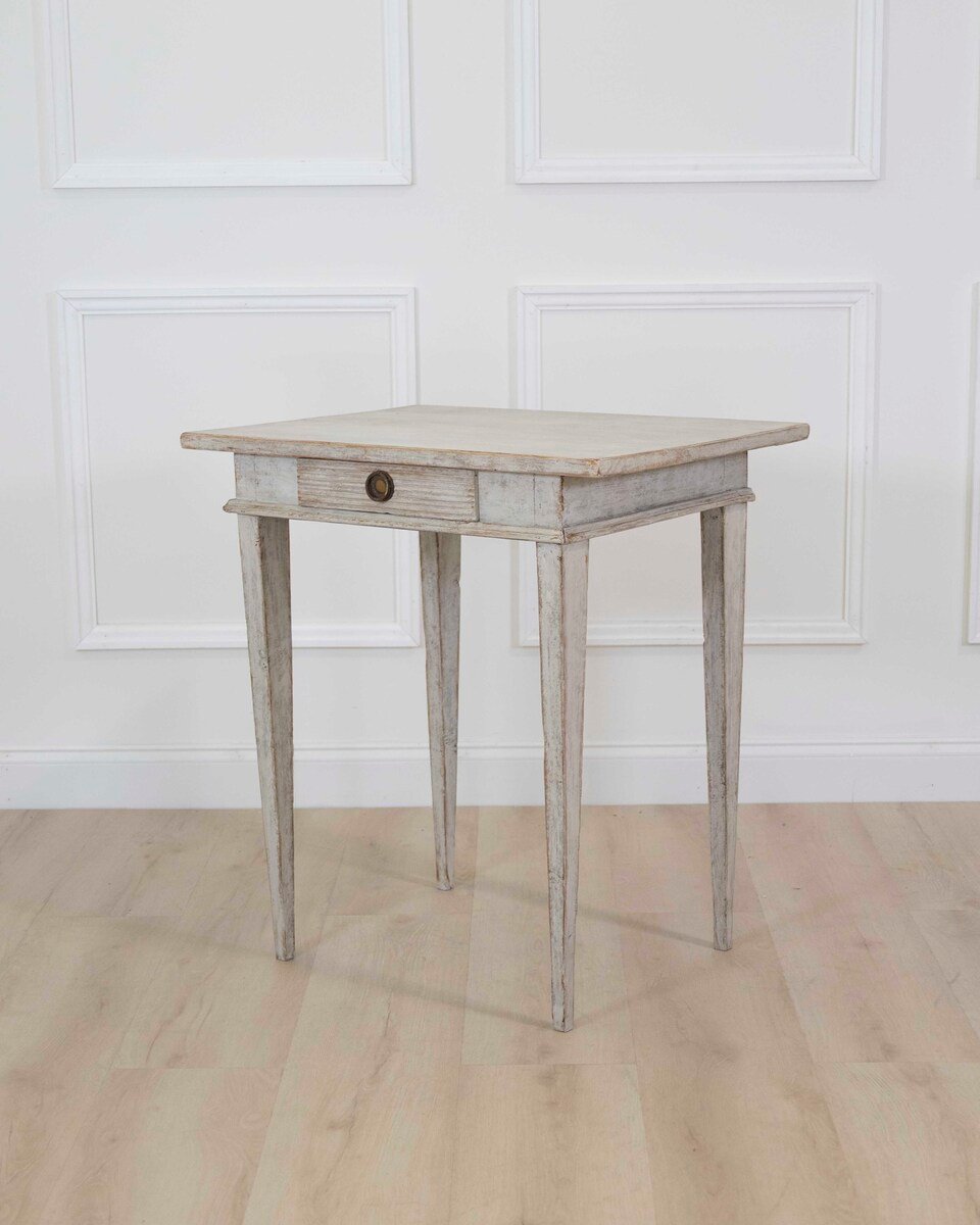 19th Century Gustavian Painted Side Table - JAA
