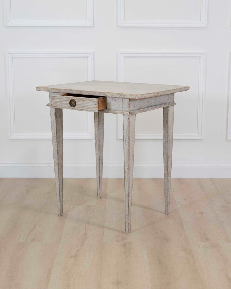 19th Century Gustavian Painted Side Table - JAA
