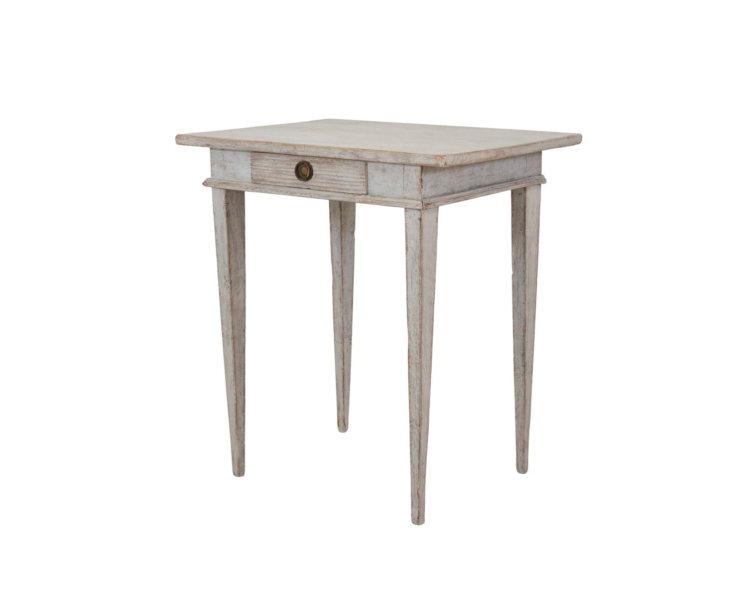 19th Century Gustavian Painted Side Table