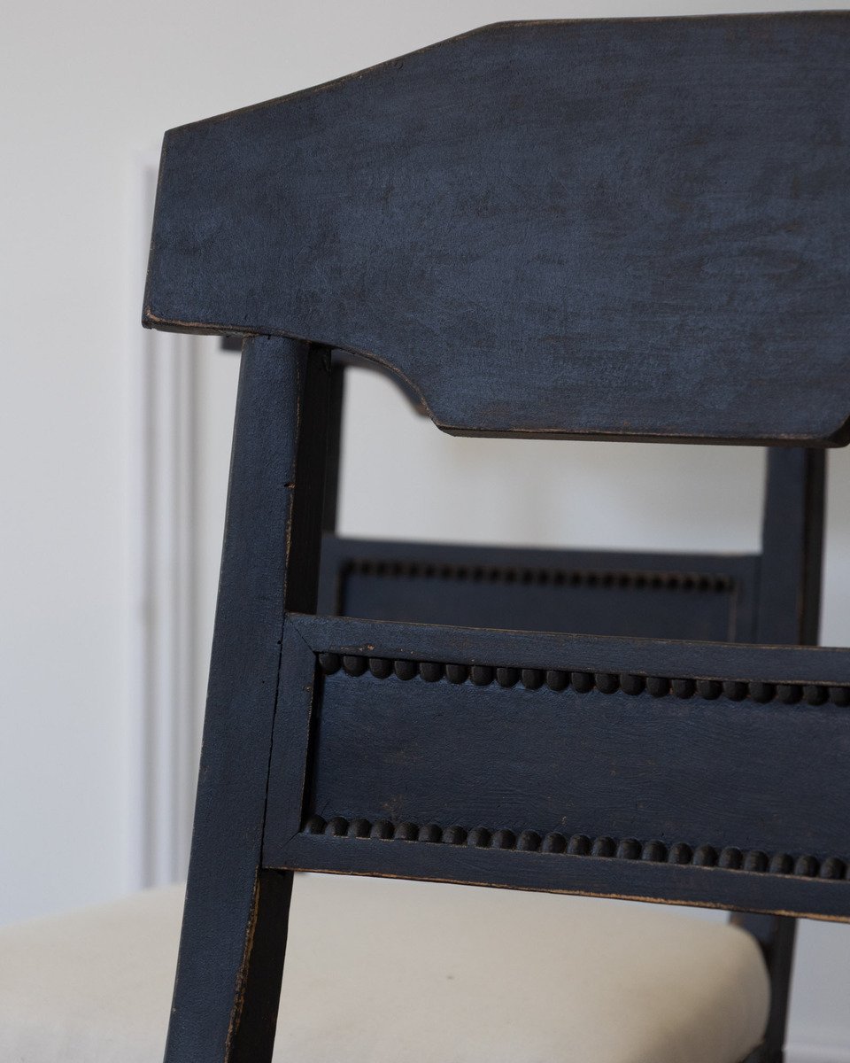 Set of Eight Swedish Chairs, circa 1840 - JAA
