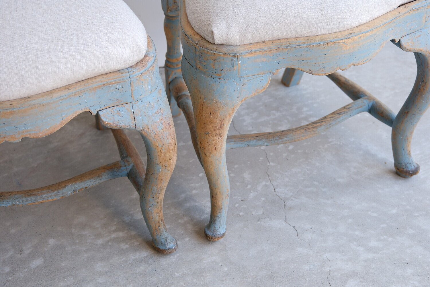 4 late baroque chairs - JAA