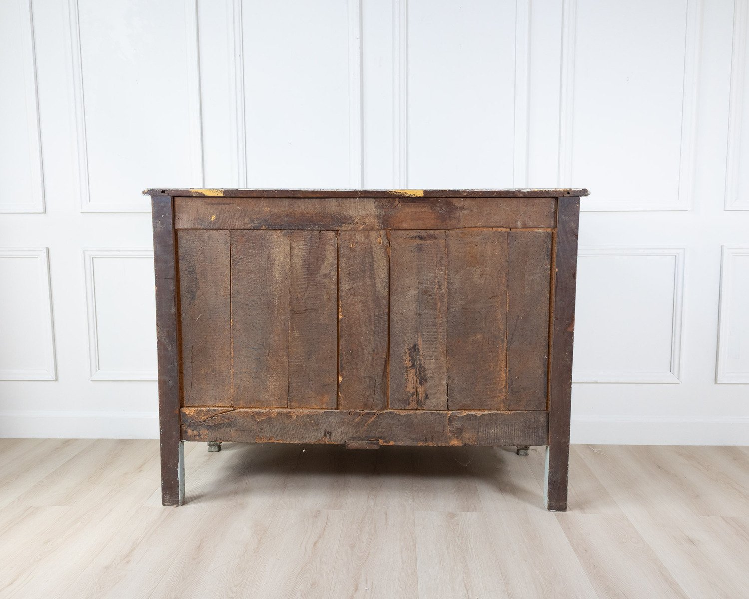 French Provincial Painted Buffet in Blue Grey, circa 1820 - JAA
