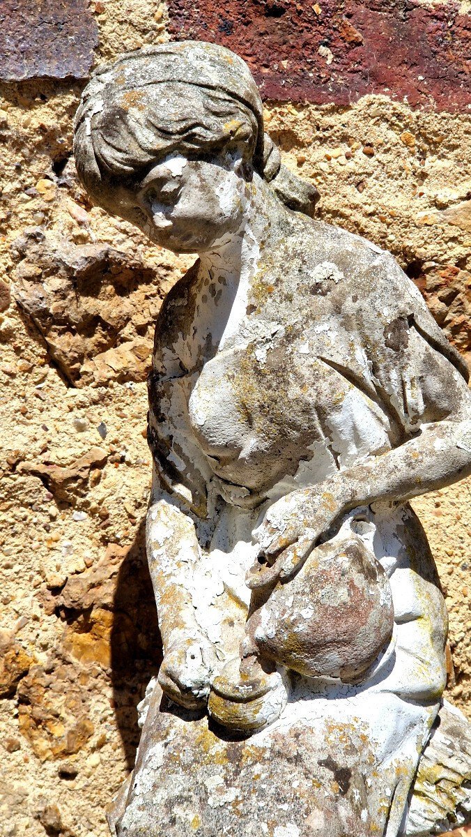 20th Century Reconstituted Stone Garden Statuette - JAA