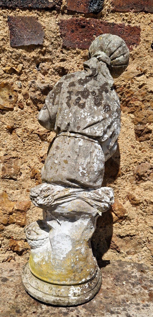 20th Century Reconstituted Stone Garden Statuette - JAA