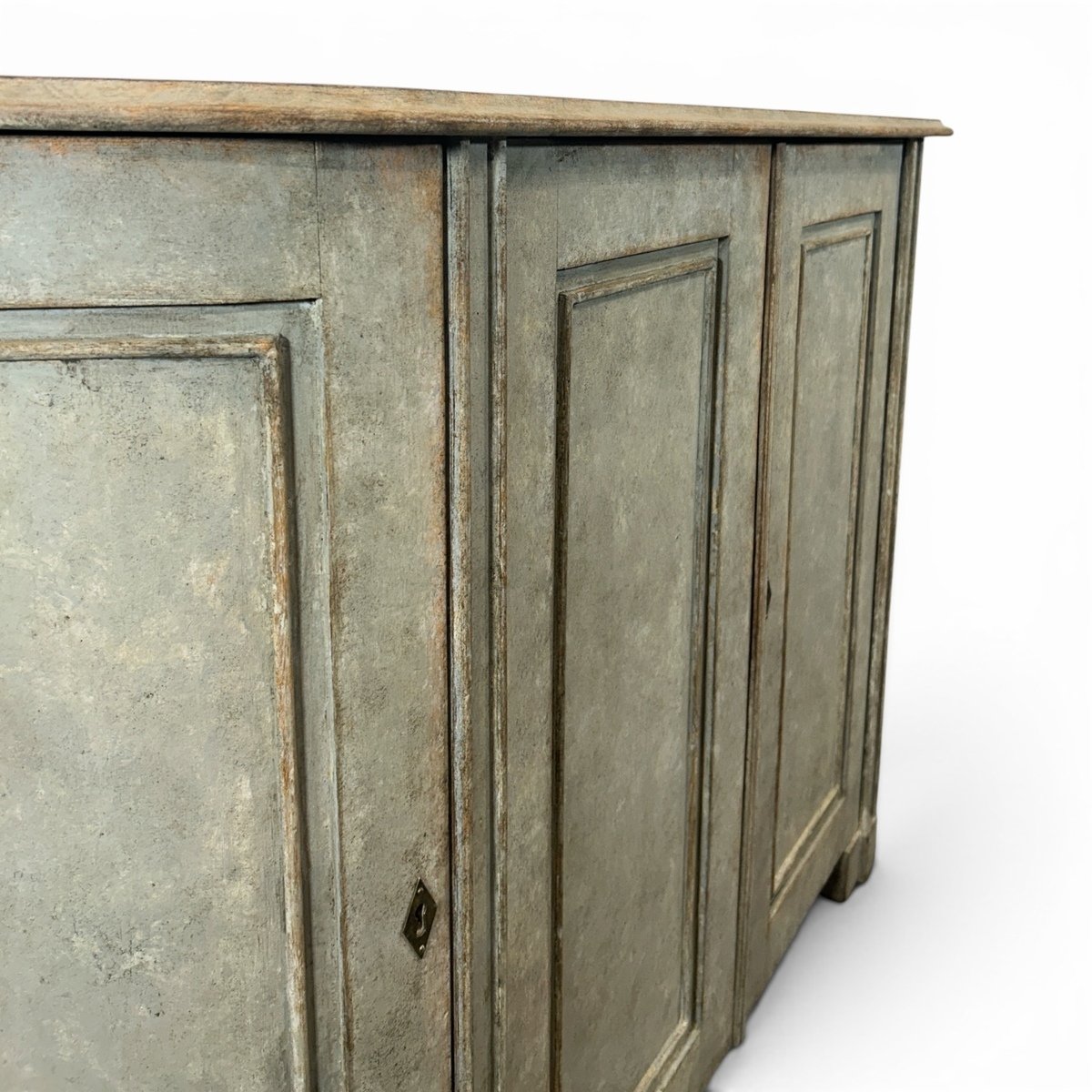 A spacious Antique  Swedish sideboard in grey - JAA