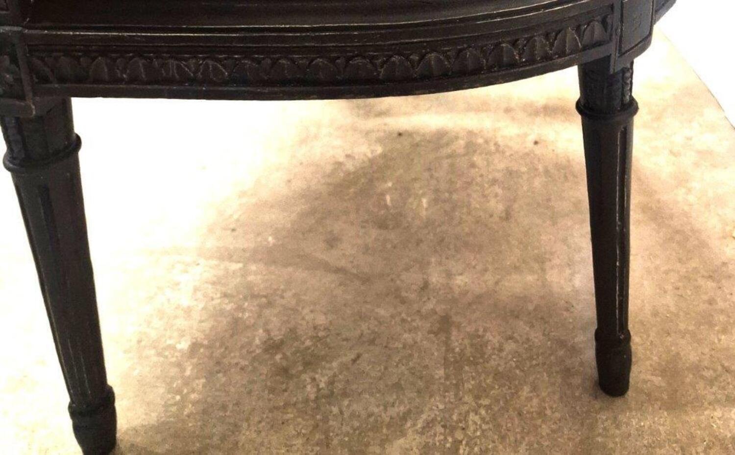 one chair is from 1770 an signed Ephraim Stahl. Other one from 1850. - JAA