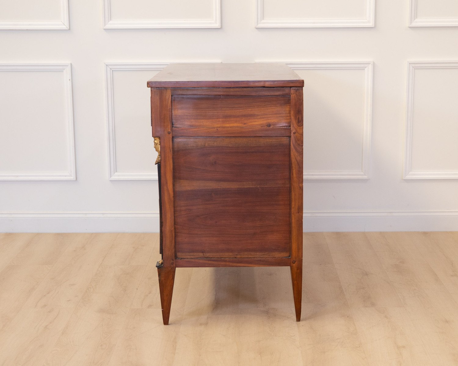 Retour d'Egypte Cherrywood Commode with Sphinx Mounts, Italy, circa 1800 - JAA