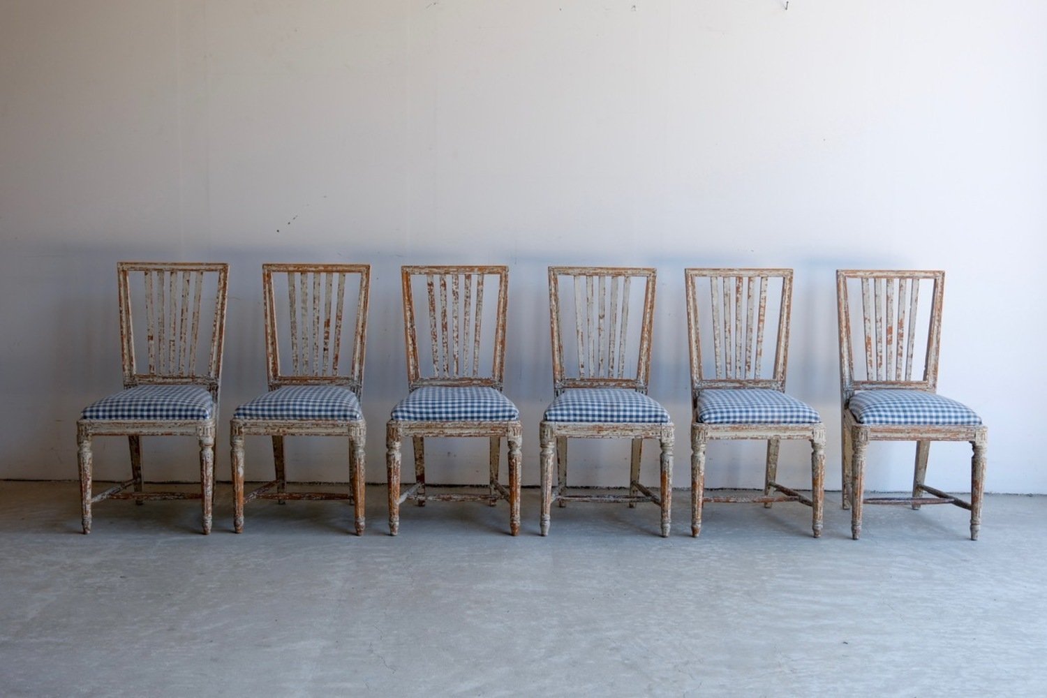 A Set of Six Gustavian Chairs Circa 1820 - JAA