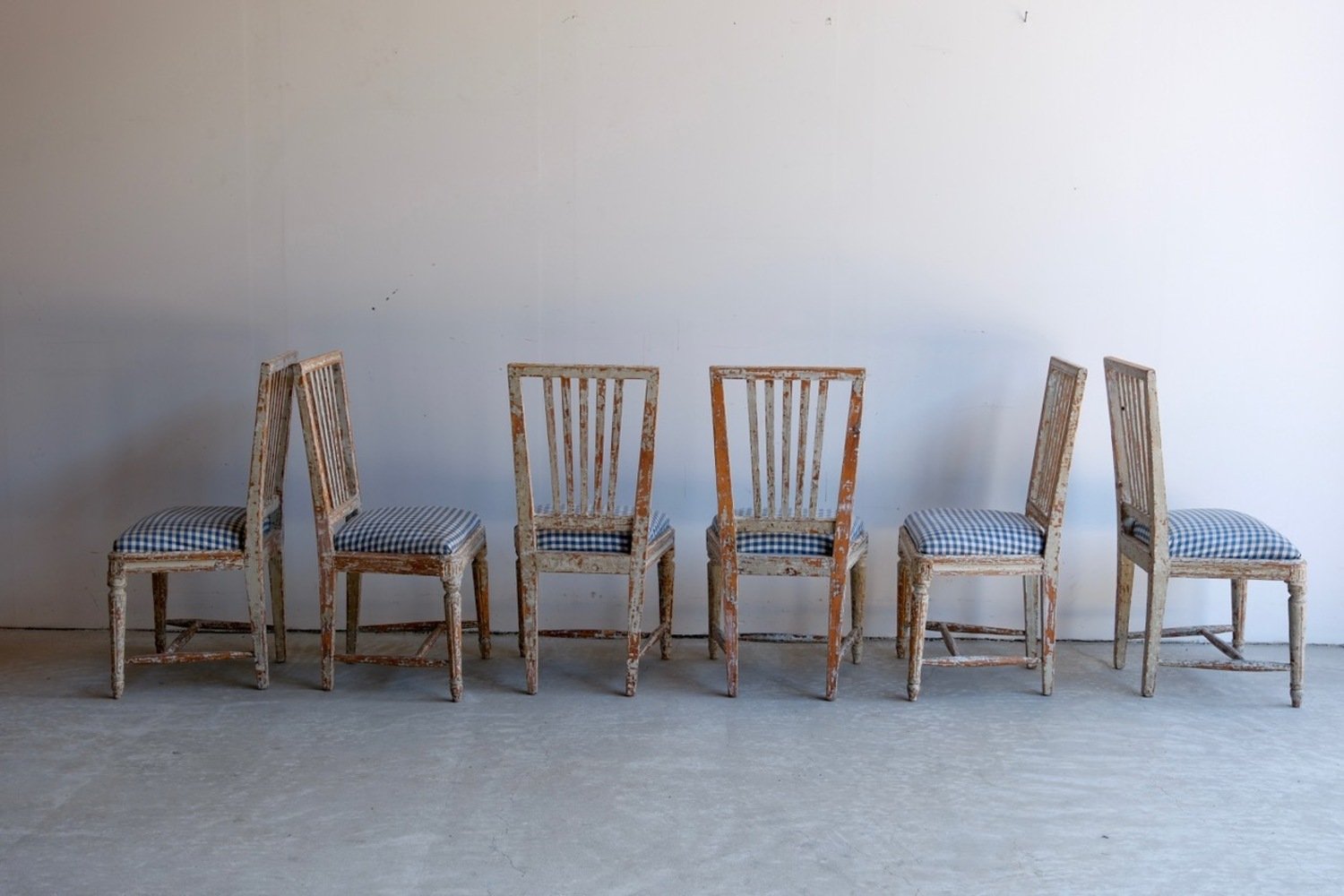 A Set of Six Gustavian Chairs Circa 1820 - JAA