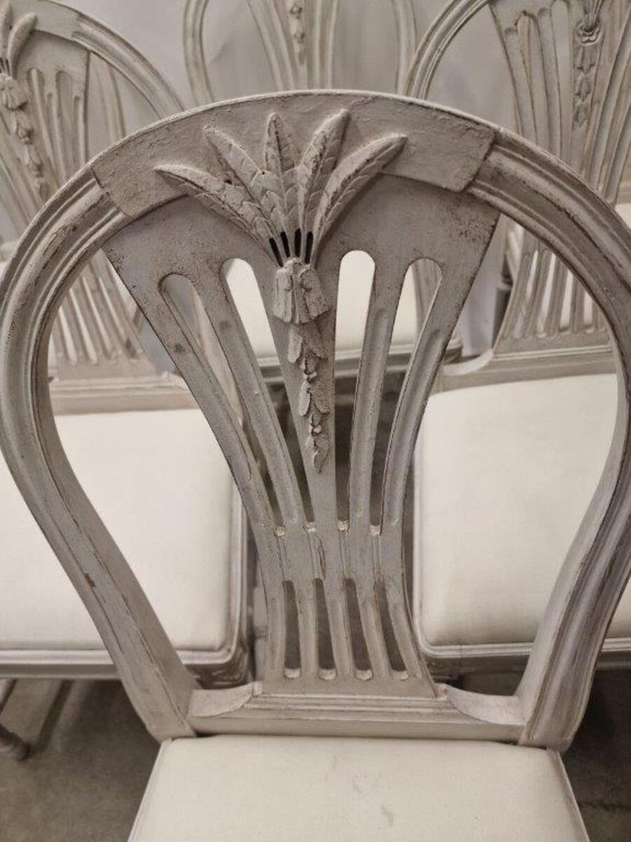Six Swedish Chairs Circa 1930 - JAA