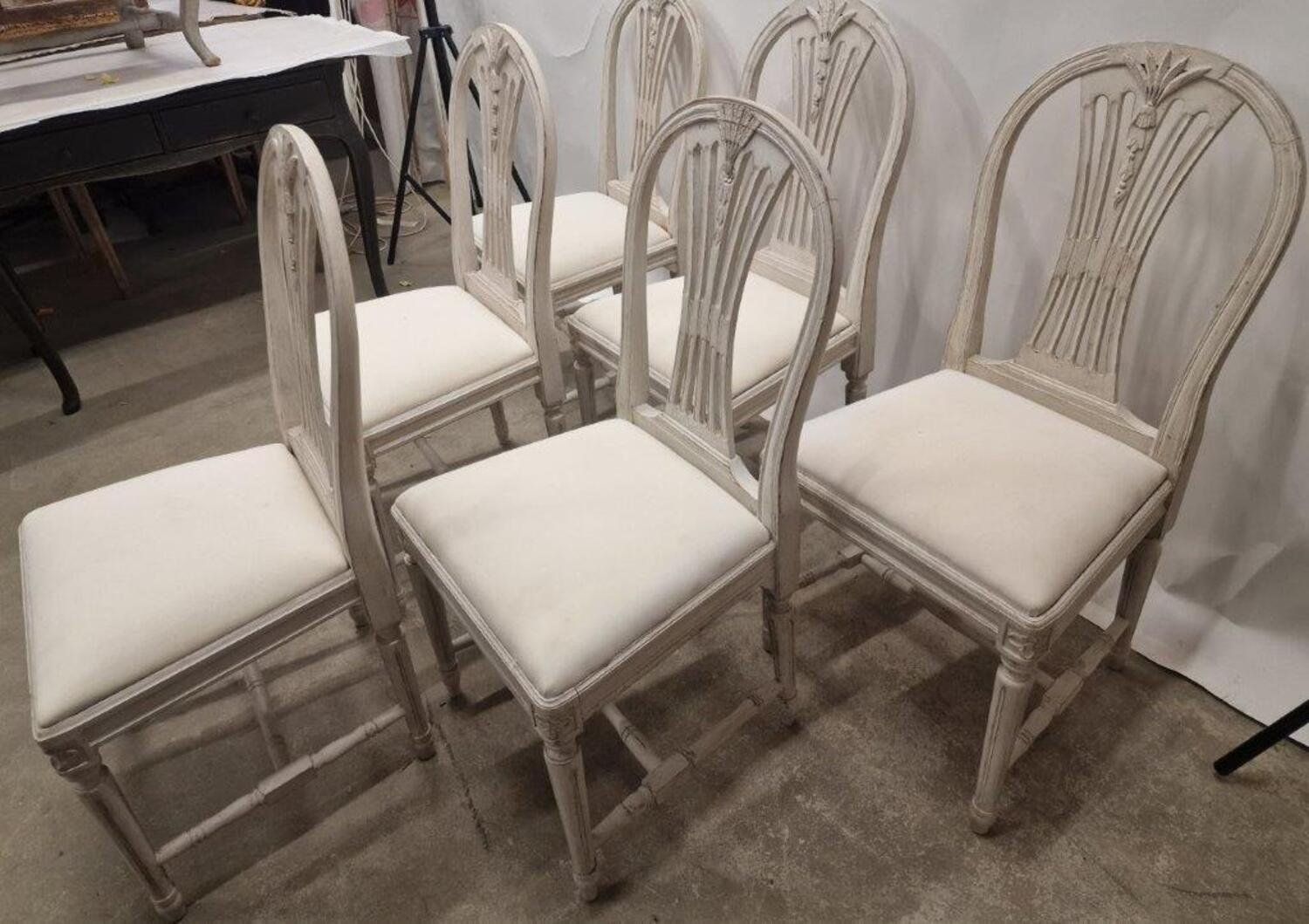 Six Swedish Chairs Circa 1930 - JAA