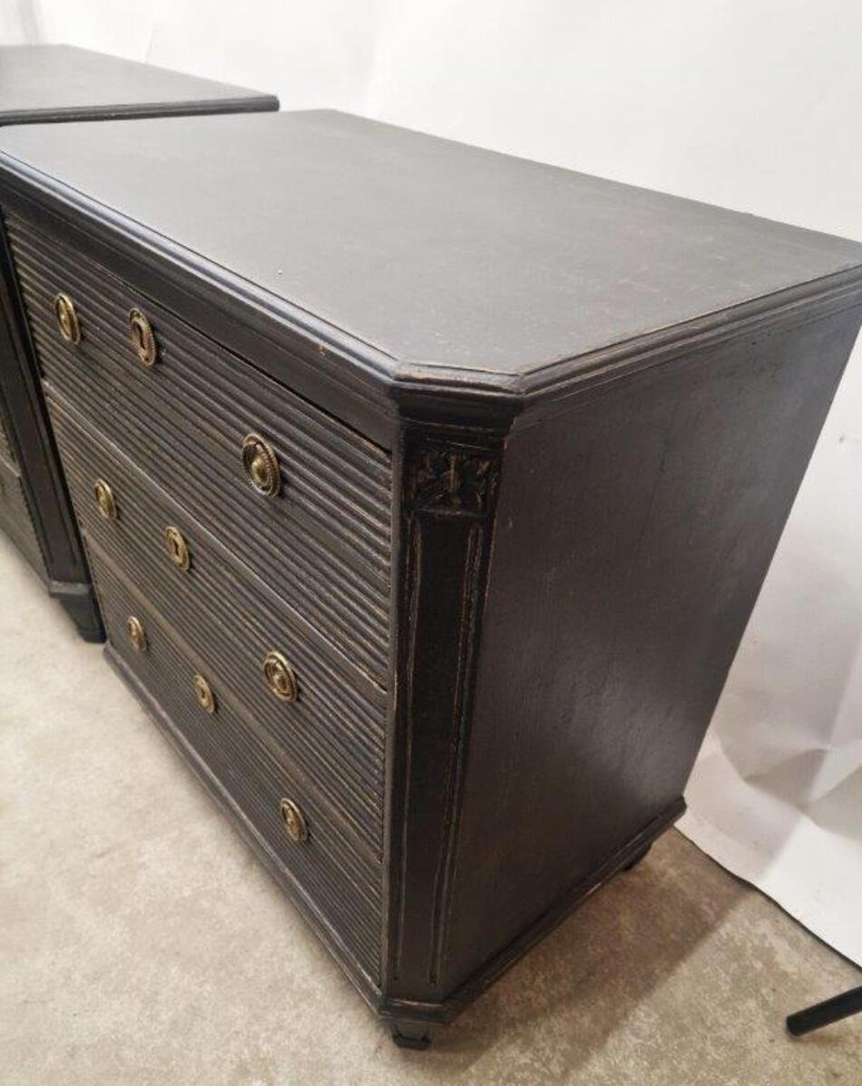 Pair of Late 20th Century Commodes - JAA