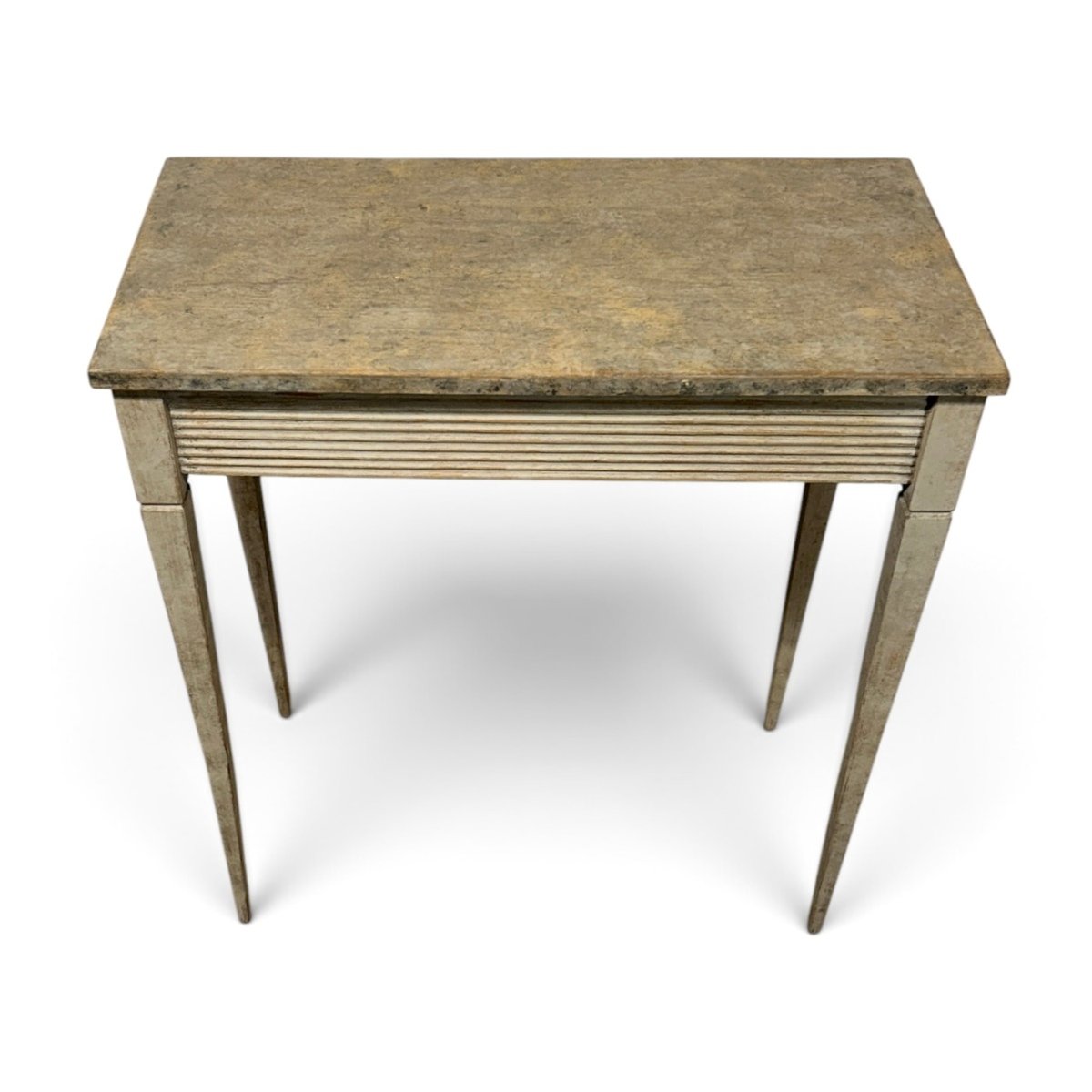 Pair of Swedish Painted-Pine Console Tables - JAA