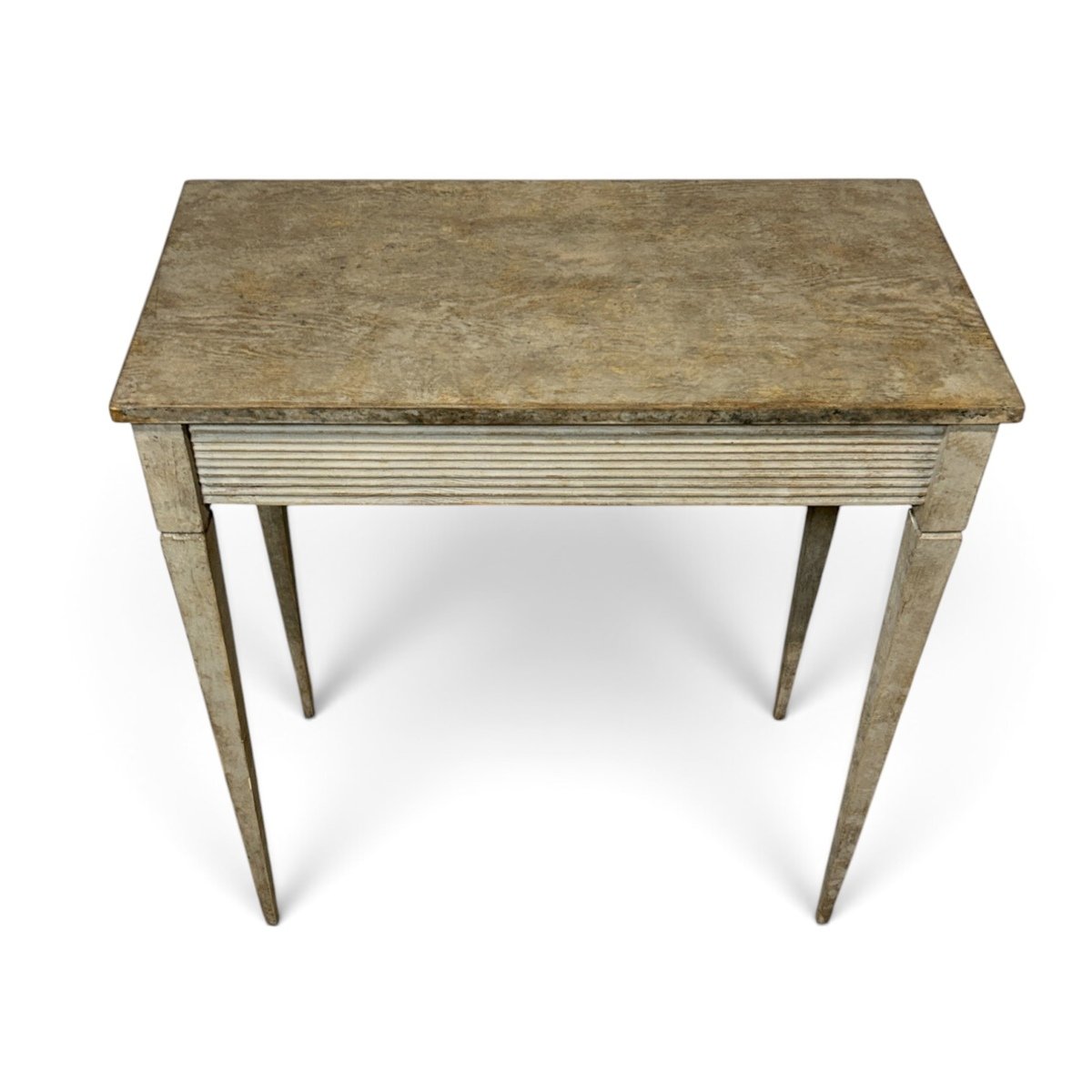 Pair of Swedish Painted-Pine Console Tables - JAA