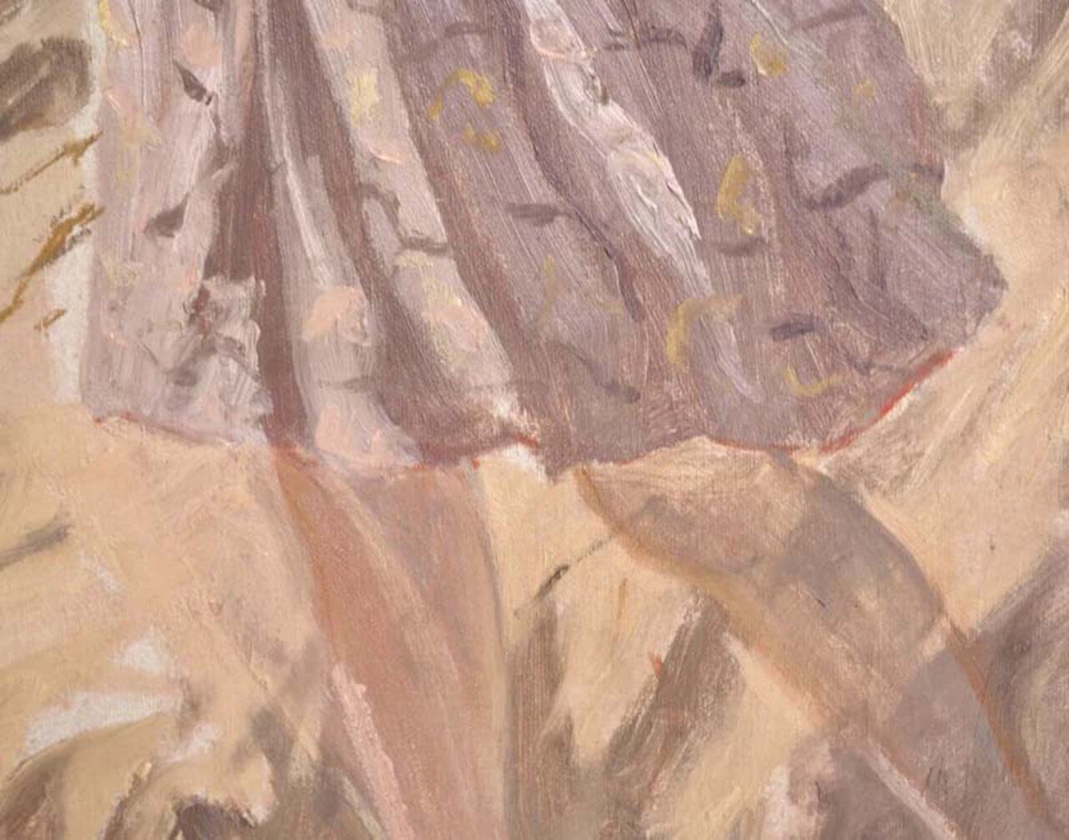 Couple on the Beach, Oil on Canvas, Danish School, Early 20th Century - JAA
