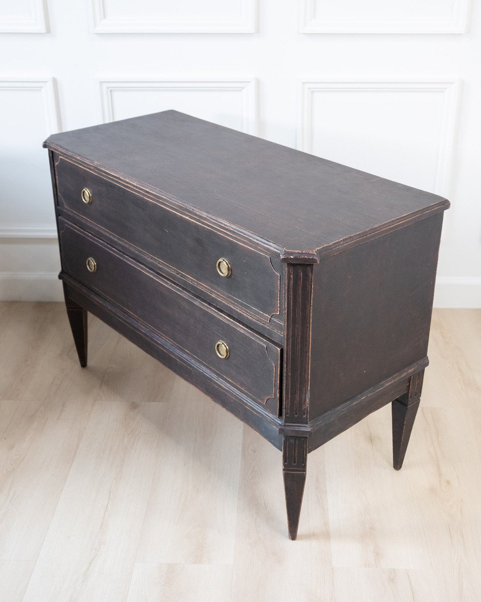 A classic pair of Gustavian-style commodes - JAA