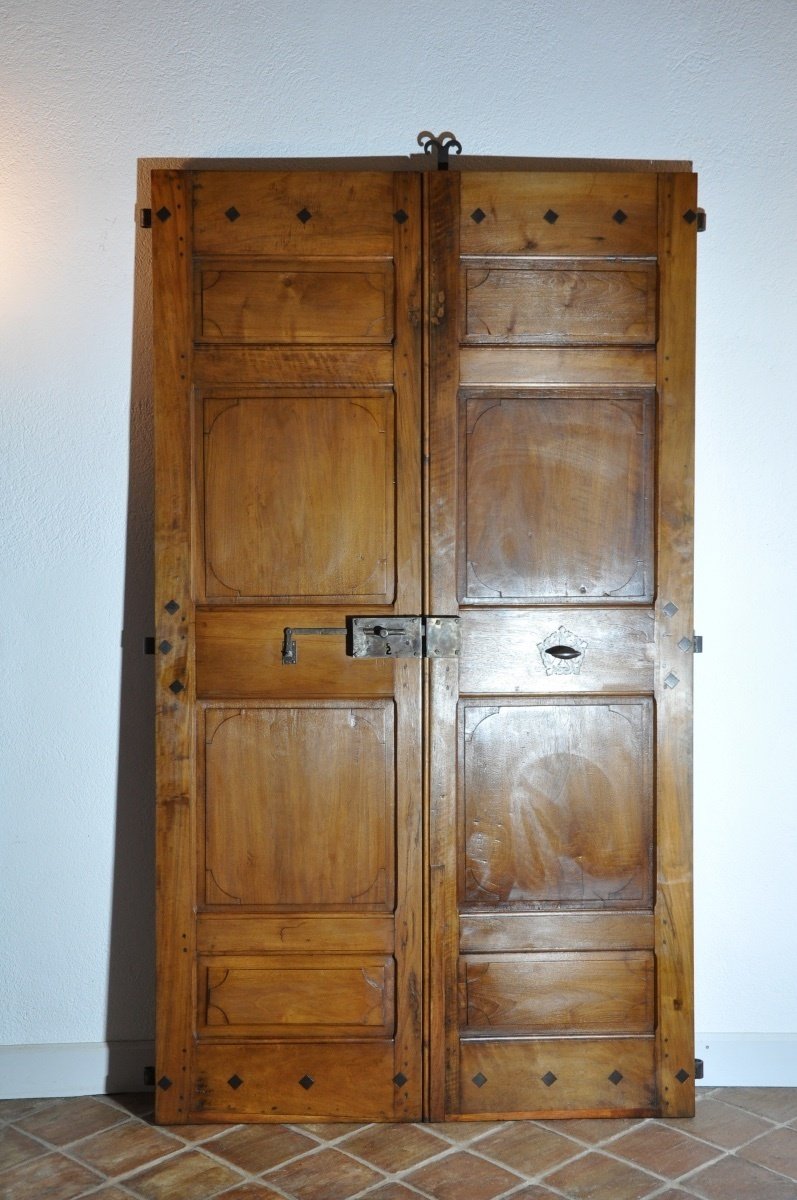 Double-leaf Connecting Door In Two-tone Walnut - JAA